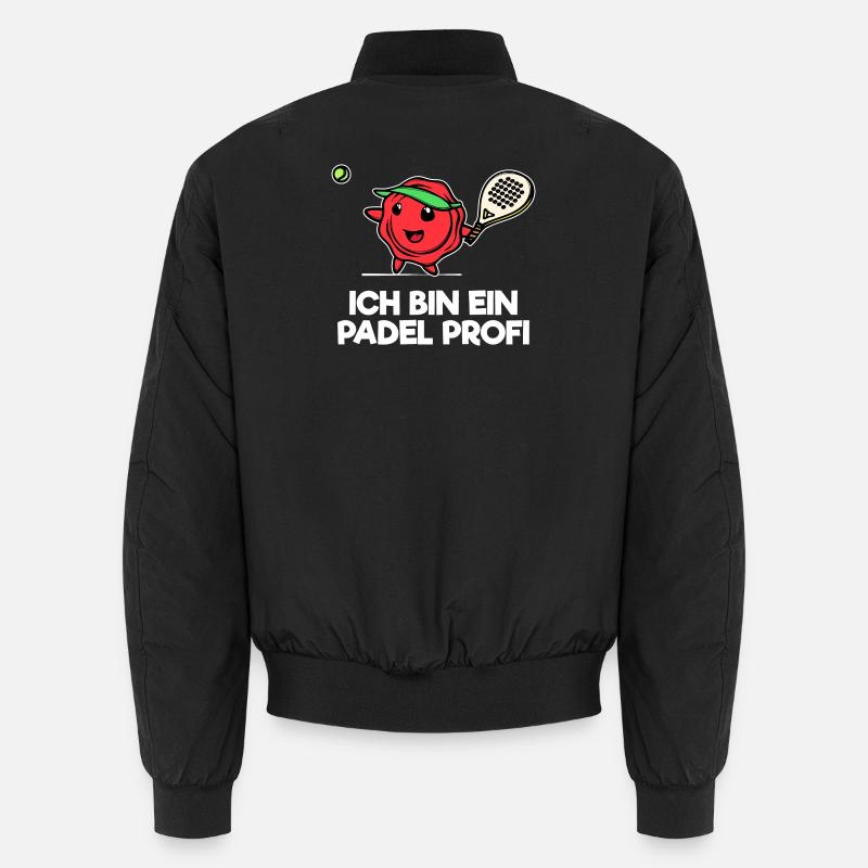 Sport Padel Statement Padel Game Player Racket Unisex Bomber Jacket