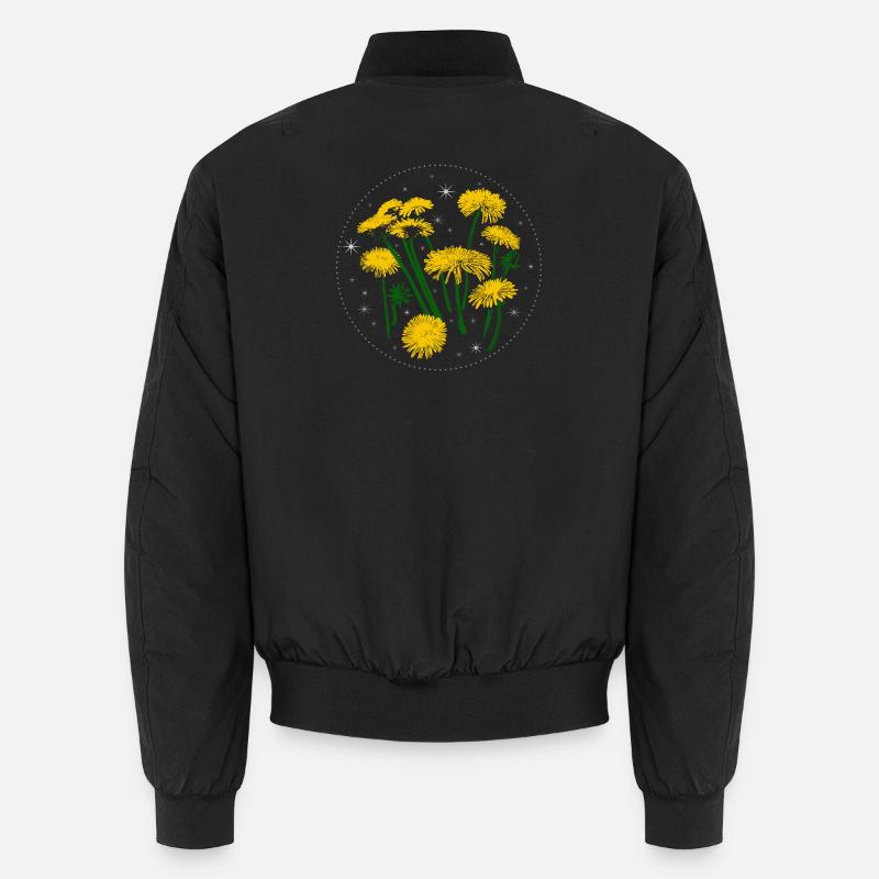 Löwenzahn Frühling Sternenhimmel Unisex Bomberjacke