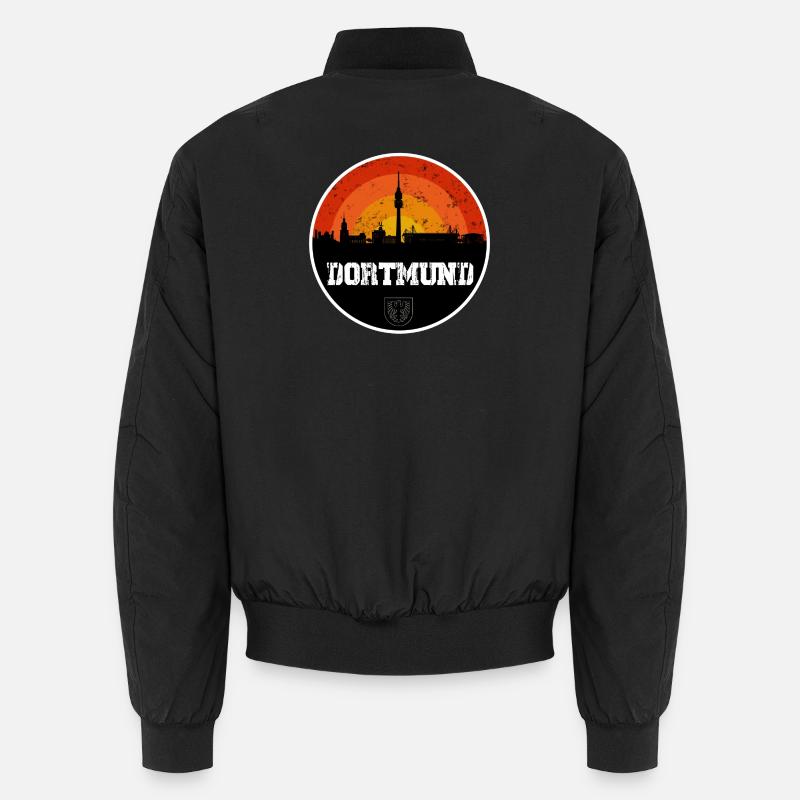 Dortmund Skyline Unisex Bomberjacke