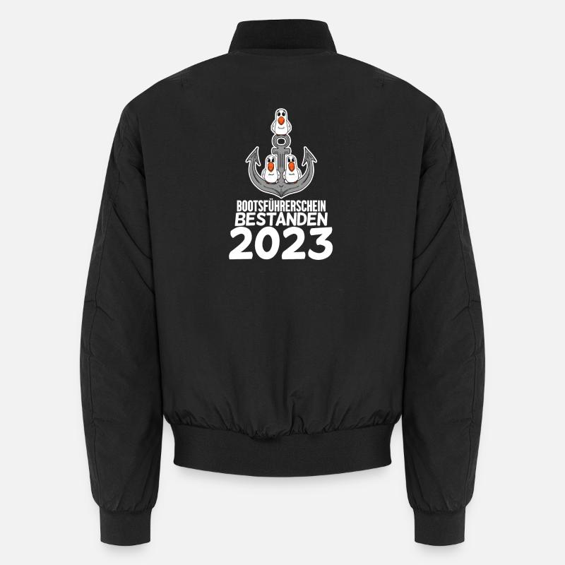 Bootsführerschein 2023 Unisex Bomberjacke