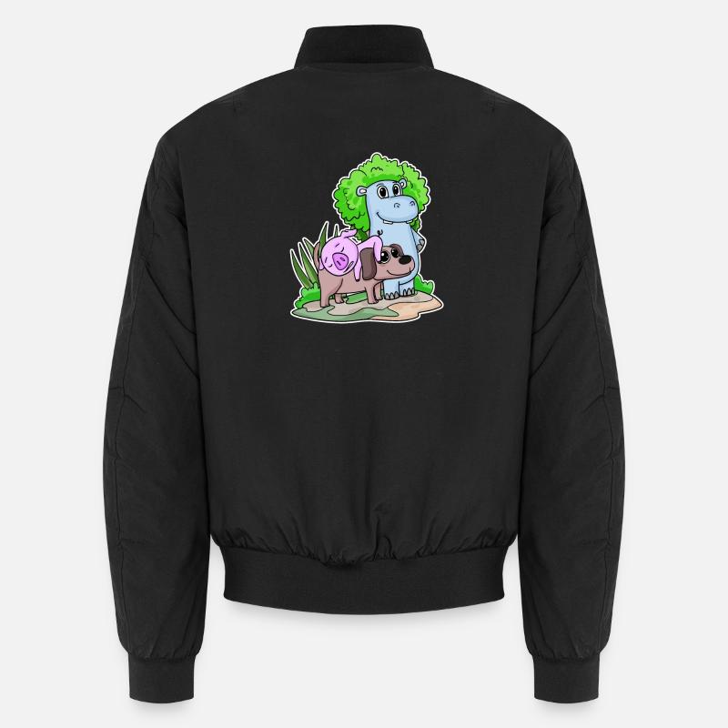 Cute animals Unisex Bomber Jacket