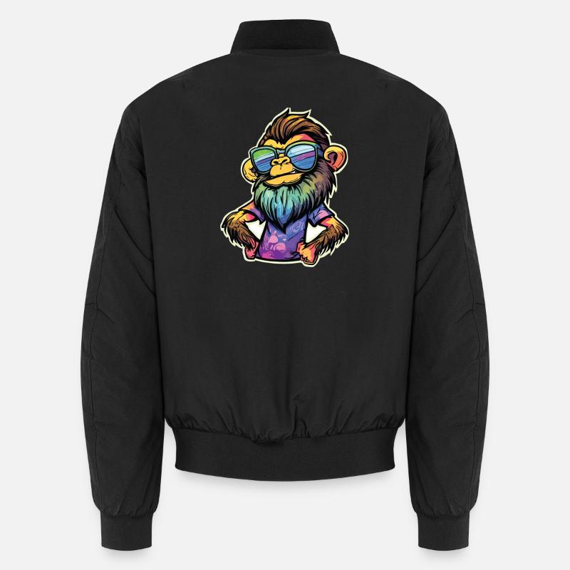 Funky Monkey Unisex Bomber Jacket