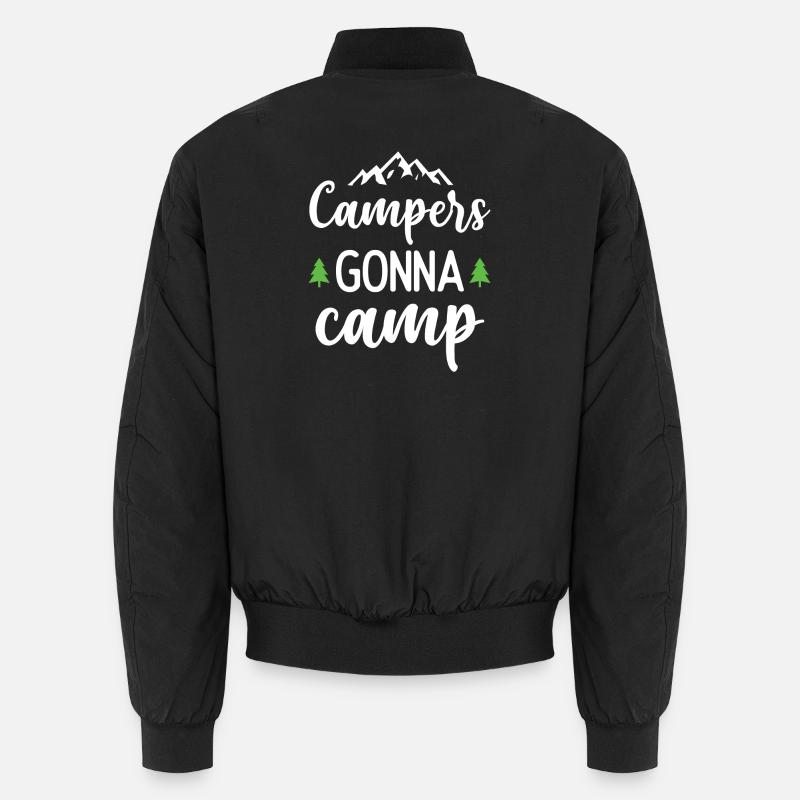 Campers Gonna Camp Unisex Bomber Jacket