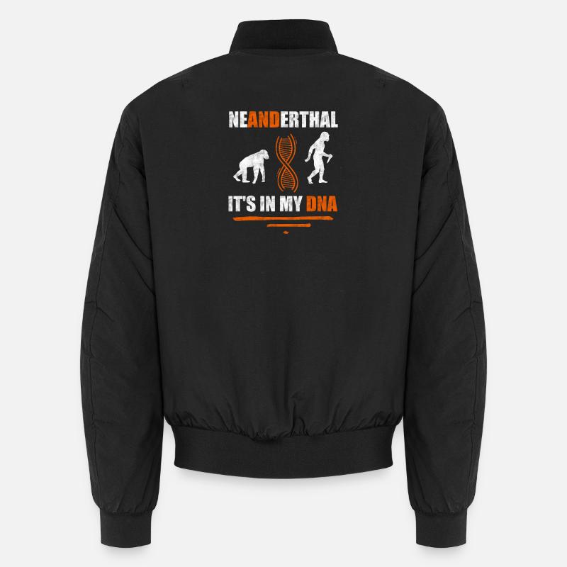 Neanderthal It's in my DNA anthropologist Unisex Bomber Jacket