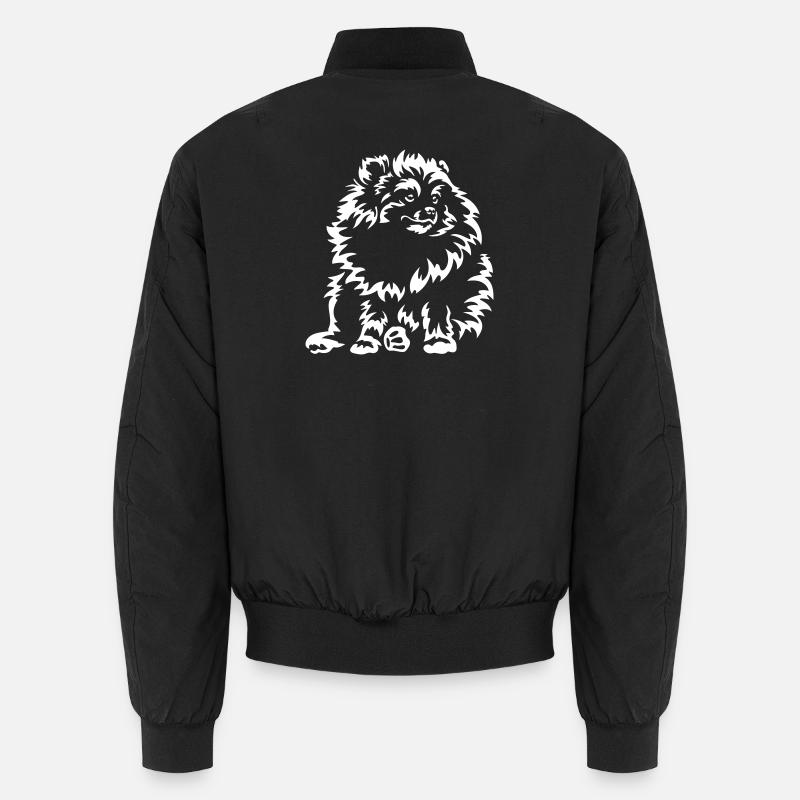 Dwarf Spitz "Black Edition" Unisex Bomber Jacket