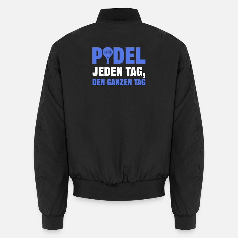 Spieler Padel Tennis Statement Spieler Training Unisex Bomberjacke