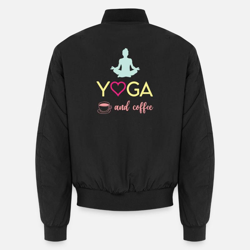 Yoga et café Bomber unisexe