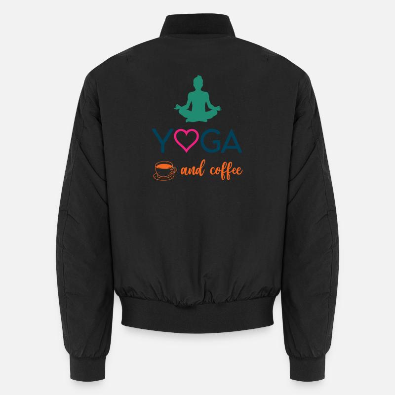 Yoga et café Bomber unisexe