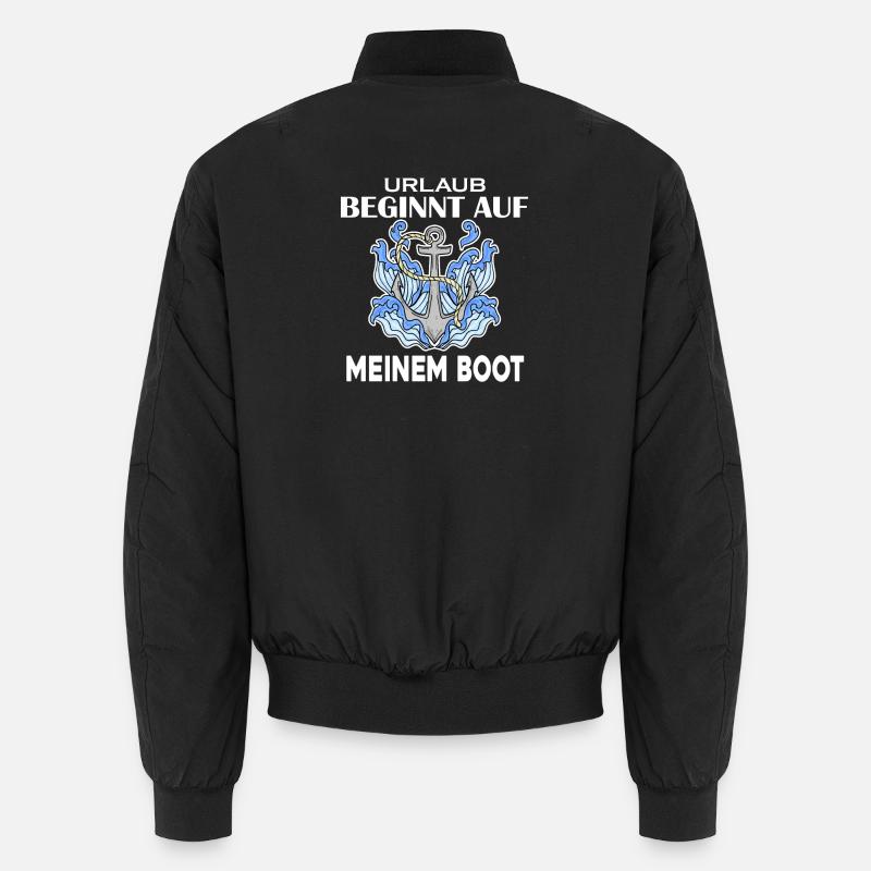 Urlaub Boot Unisex Bomberjacke