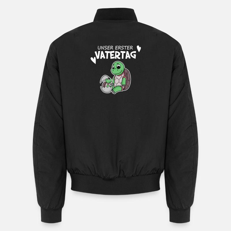 Vatertag - erster Vatertag Geschenk Unisex Bomberjacke
