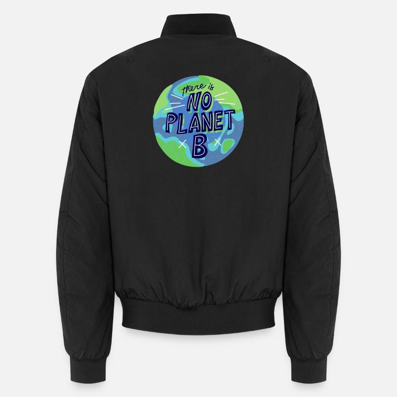 kein Planet B, Mutter Natur, Planet Erde Unisex Bomberjacke