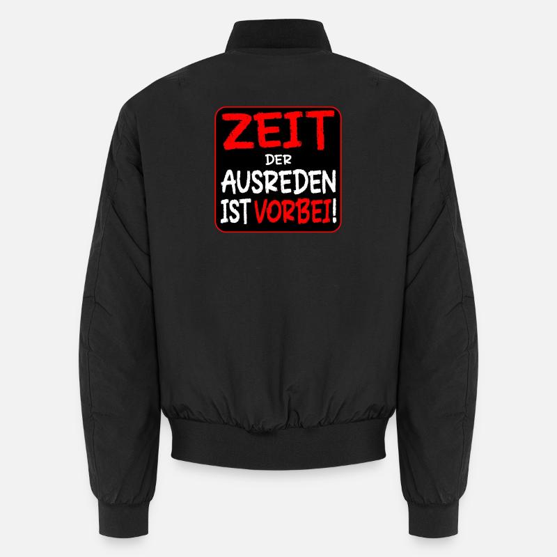 EIGENVERANTWORTUNG AUSREDEN Unisex Bomberjacke