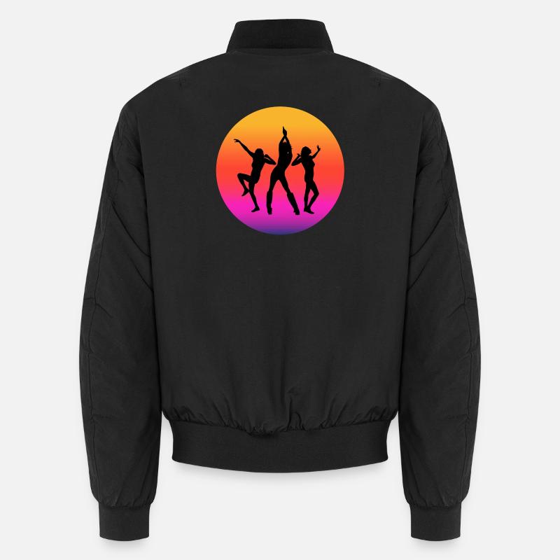diso, disco fan, disco music Unisex Bomber Jacket