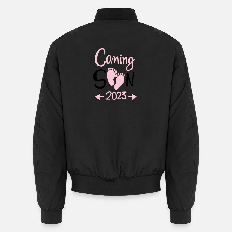 Schwanger 2023 Unisex Bomberjacke