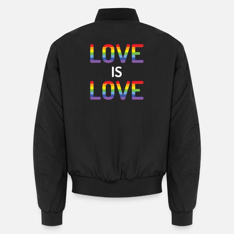 Pride Month - Liebe ist Liebe Unisex Bomberjacke