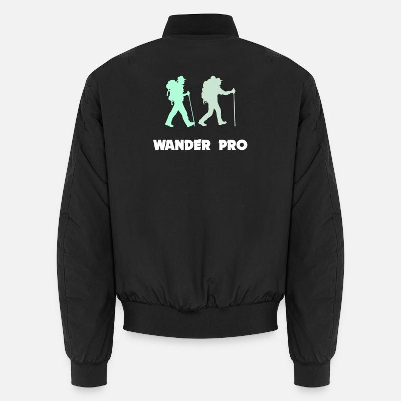 Wanderung Bergwanderung Wanderer Wandern Statement Unisex Bomberjacke