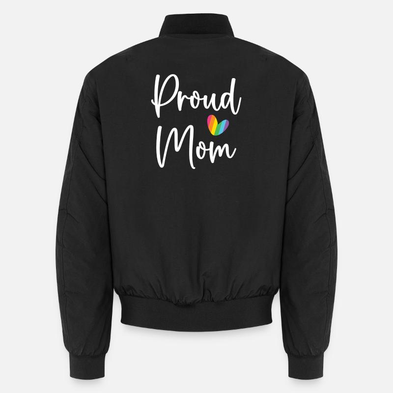 Proud Mom Unisex Bomber Jacket