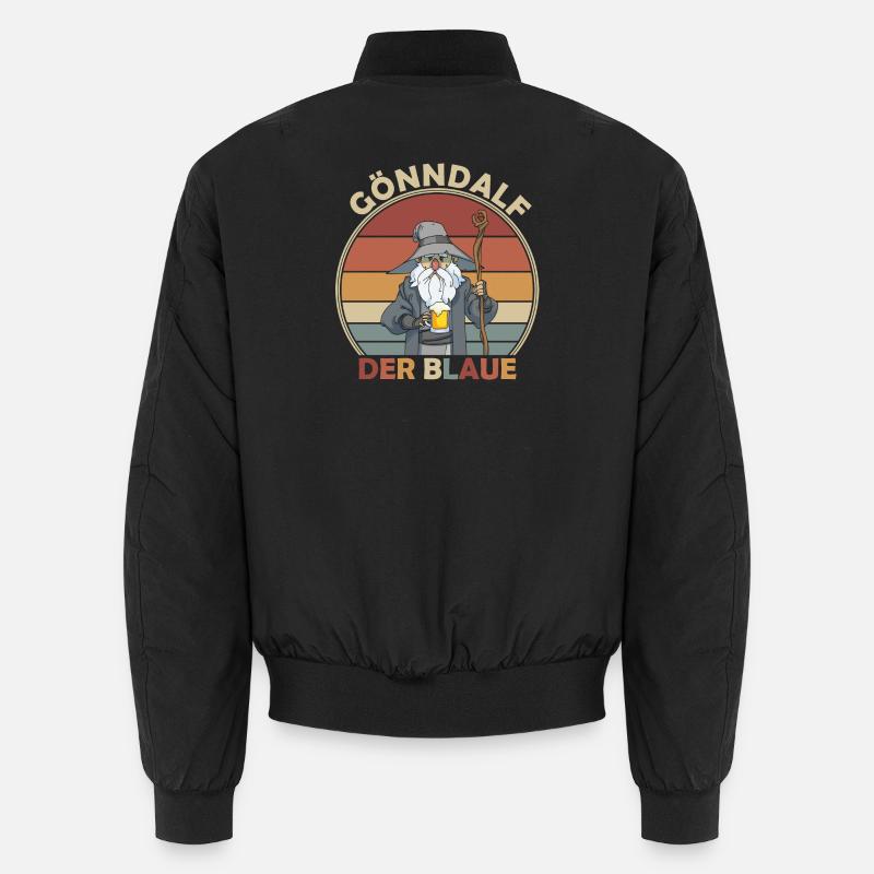 Gönndalf der Blaue - Bier Party Unisex Bomberjacke