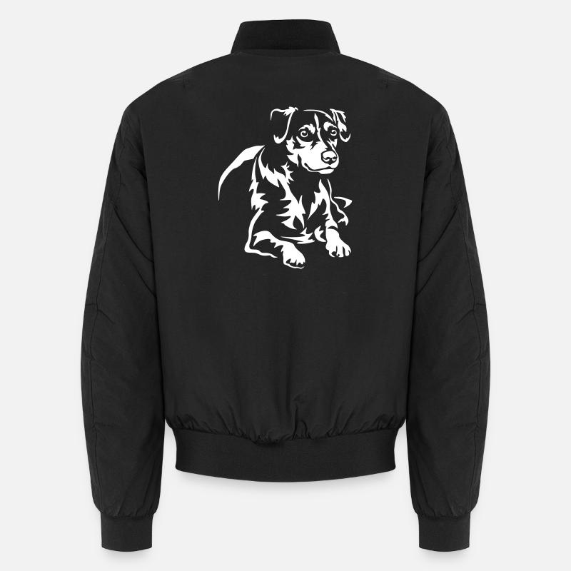 Dansk Svensk Gaardhond "Black Edition" Unisex Bomber Jacket