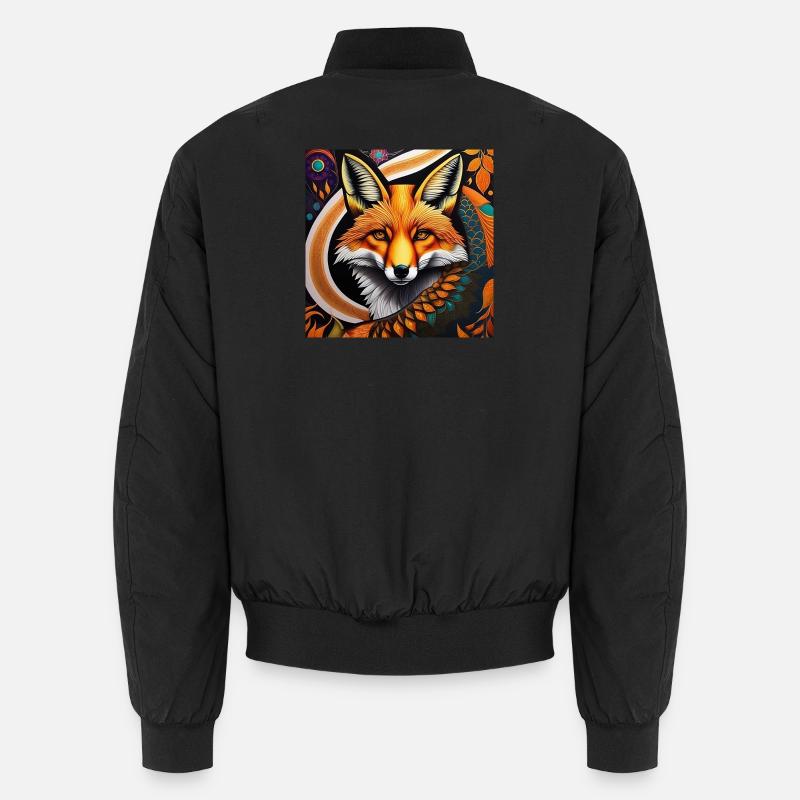 Fox Unisex Bomber Jacket