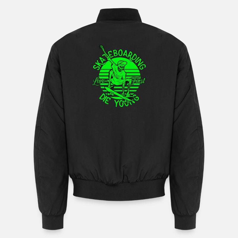 skate, skateboard, skateboarding Bomber unisexe