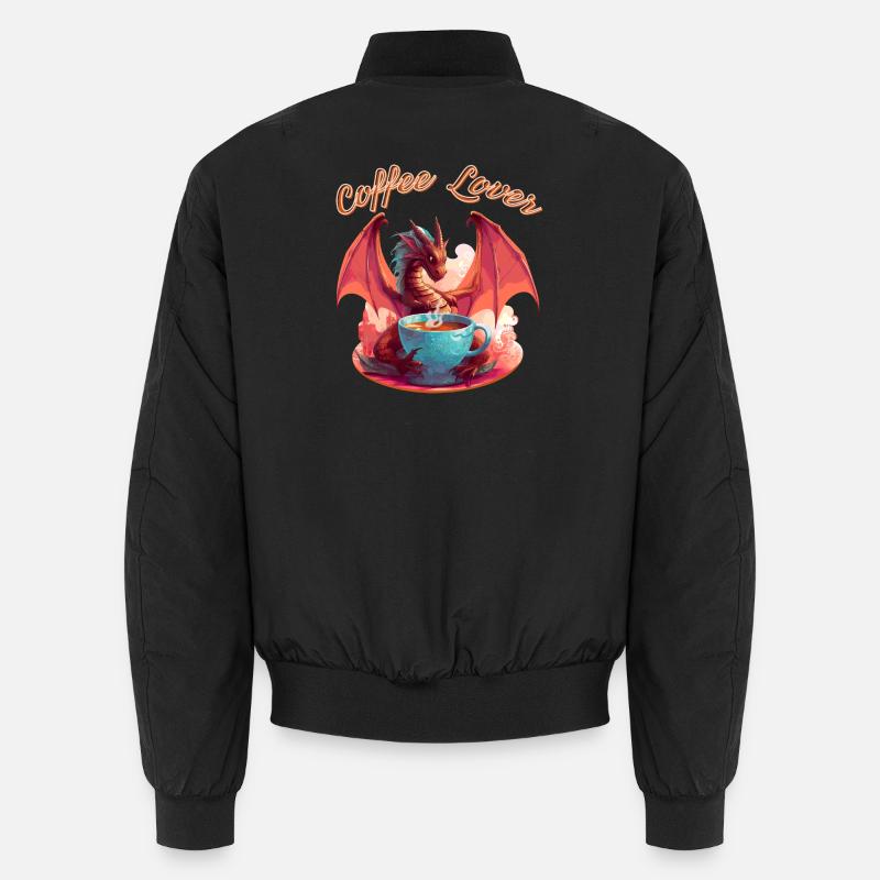 Dragon Coffee Lover Bomber unisexe