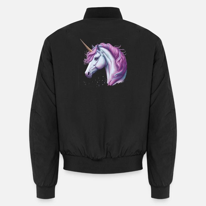 Einhorn Unisex Bomberjacke