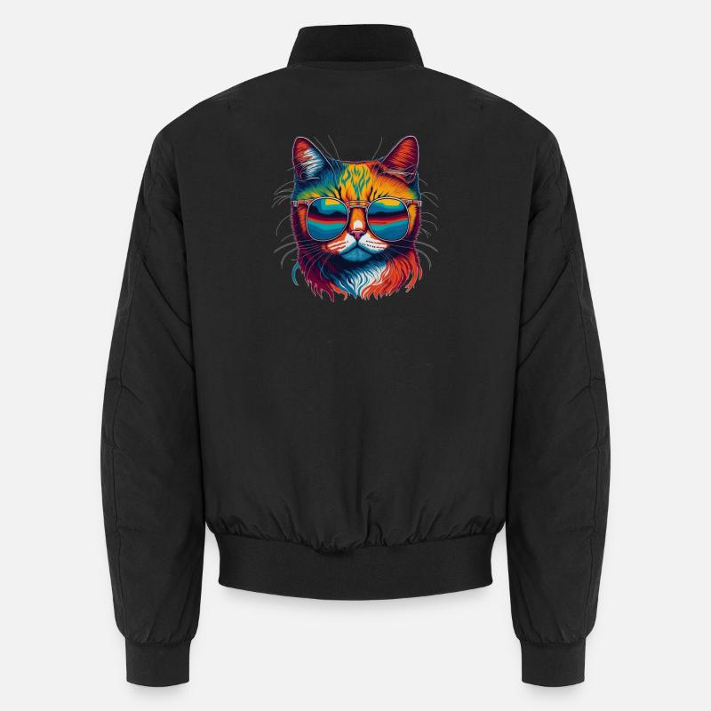Cool Cat Unisex Bomberjacke
