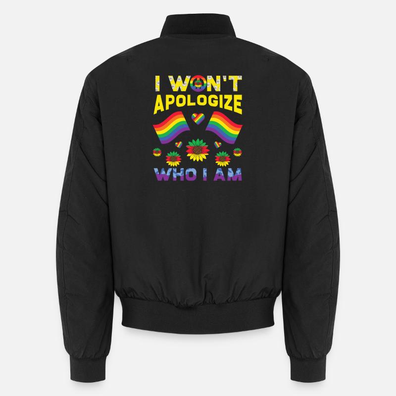 LGBT, Regenbogen, Stolz Unisex Bomberjacke