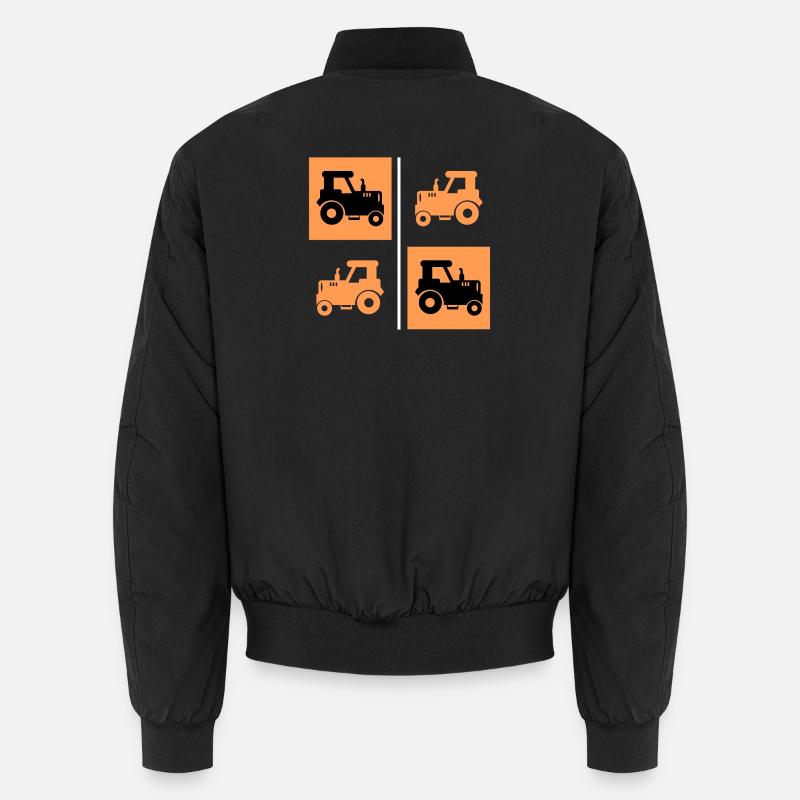 Arable Farming Agriculture Tractor Tractor Farmer Unisex Bomber Jacket