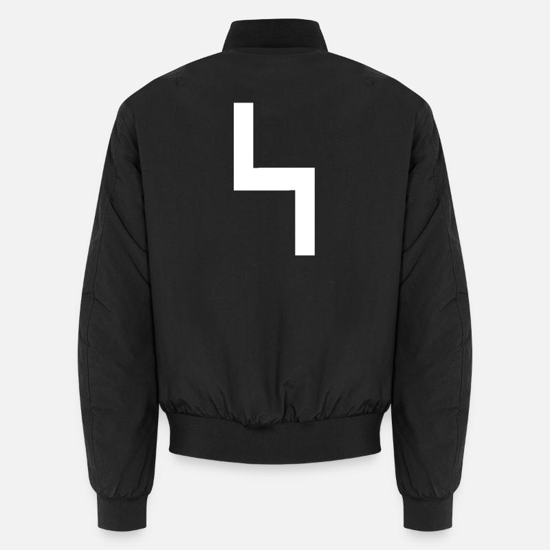 Game inspired shape from 80s Unisex Bomber Jacket