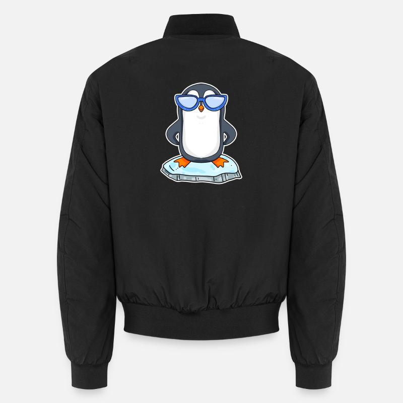Cool Penguin Unisex Bomber Jacket