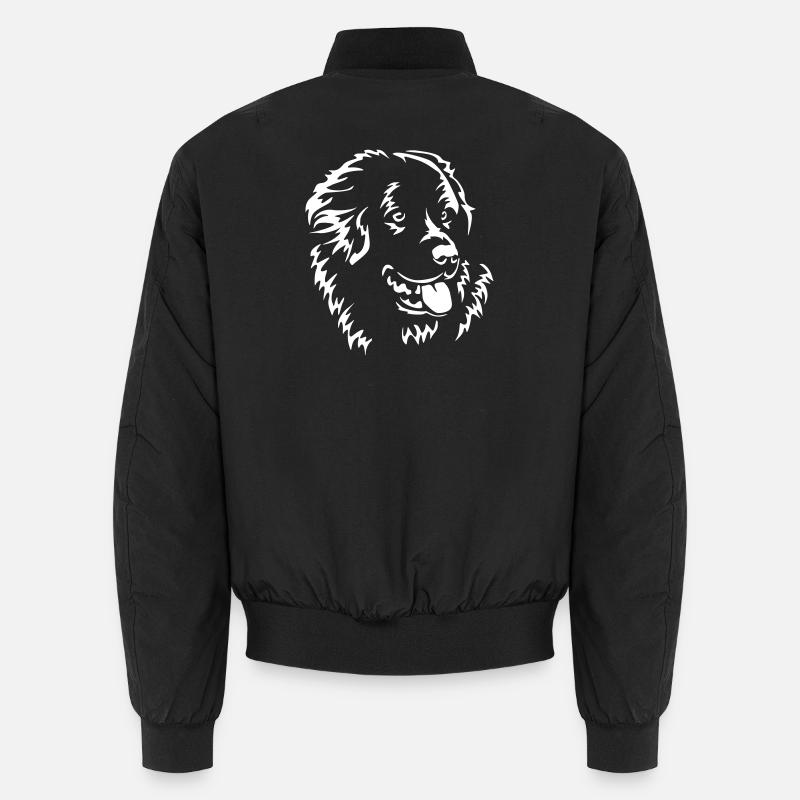 Terre-Neuve Head « Black Edition » Bomber unisexe