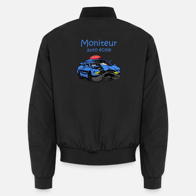 Moniteur auto-école Bomber unisexe