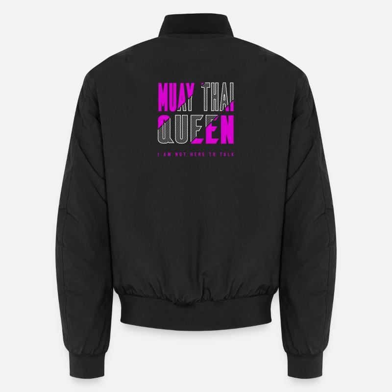 Muay Thai Königin Unisex Bomberjacke