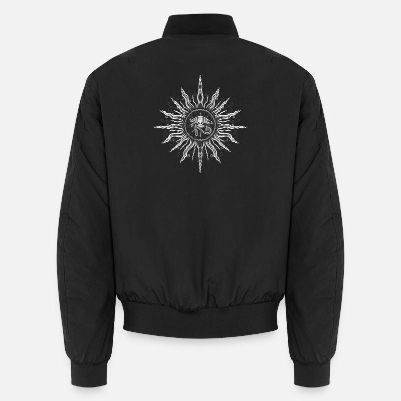 Sun, Summer, Horus' Eye Unisex Bomber Jacket
