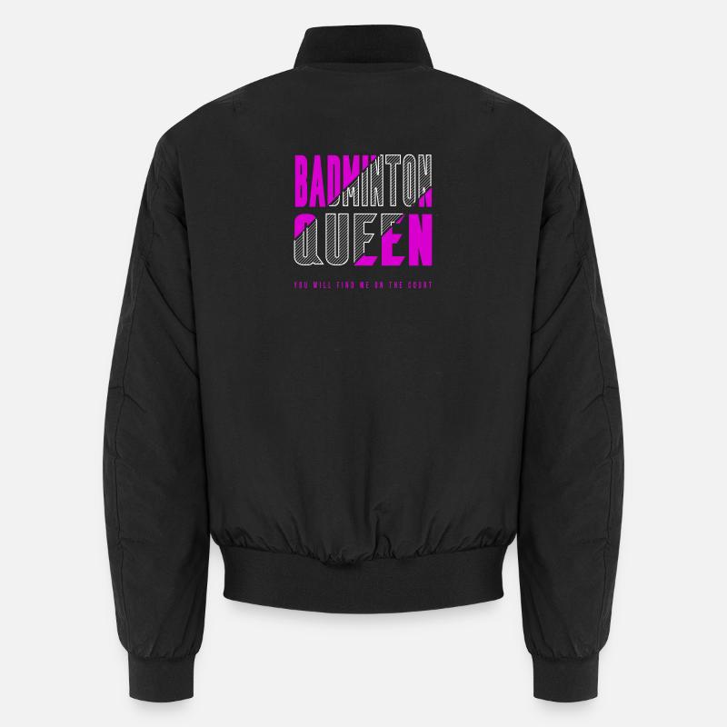 Badminton Queen Unisex Bomberjacke