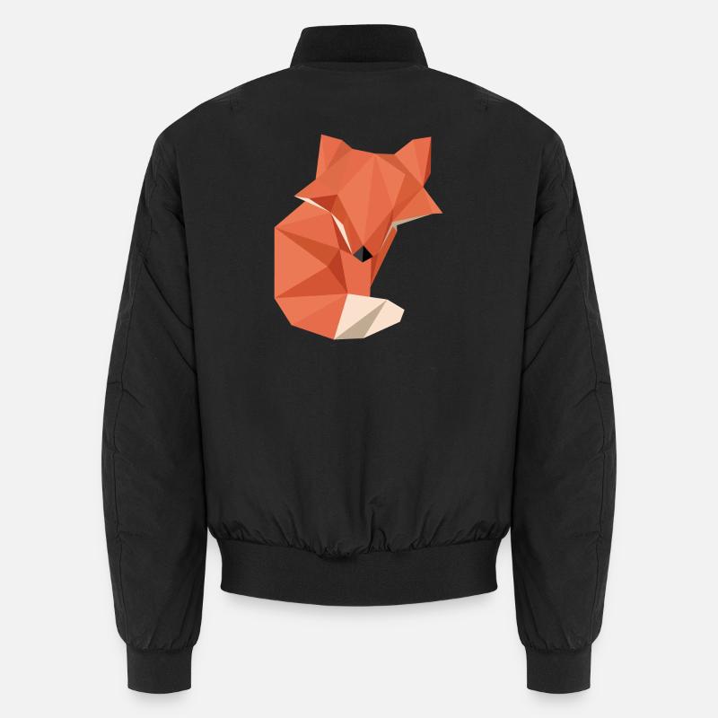 Origami Renard Bomber unisexe