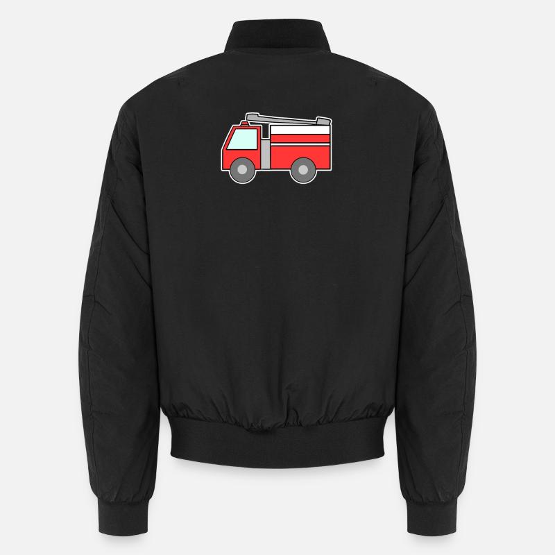 Fire Brigade Car Unisex Bomber Jacket