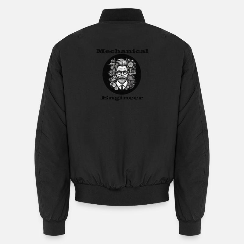 Mechanical Engineer - Unisex Bomberjacke - Schwarz