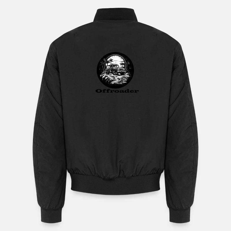 Offroader - Unisex Bomberjacke - Schwarz