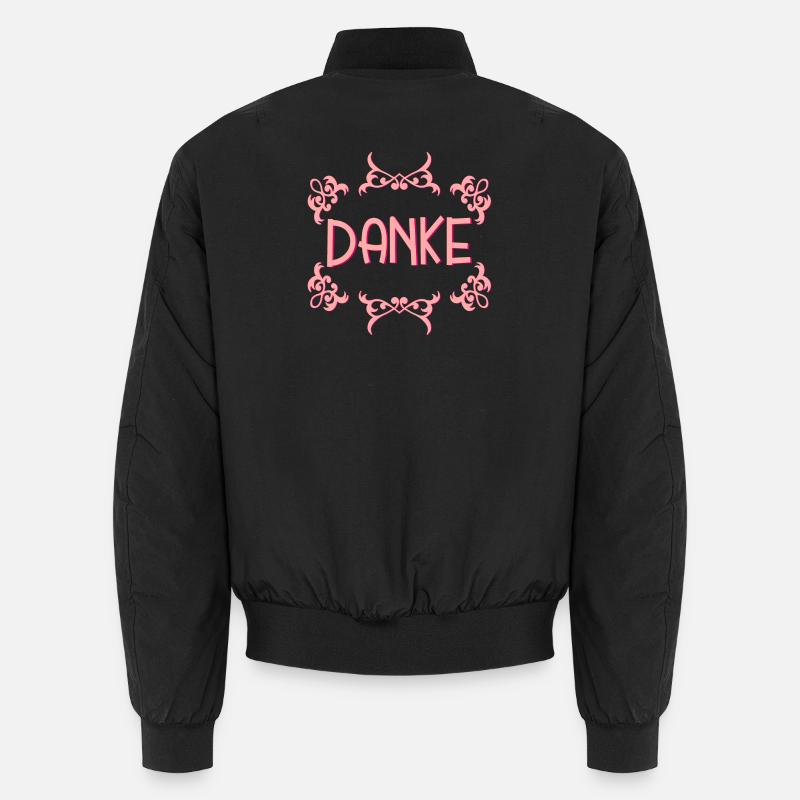 Dankeschöngeschenke DANKE SPRÜCHE Unisex Bomberjacke