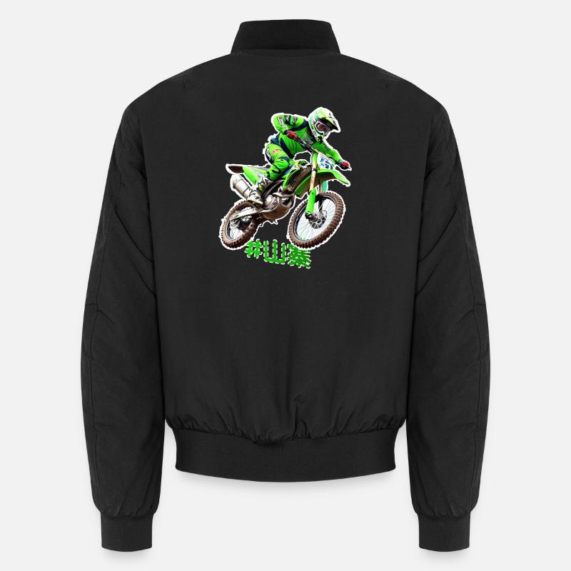 Cascadeur de motocross Bomber unisexe