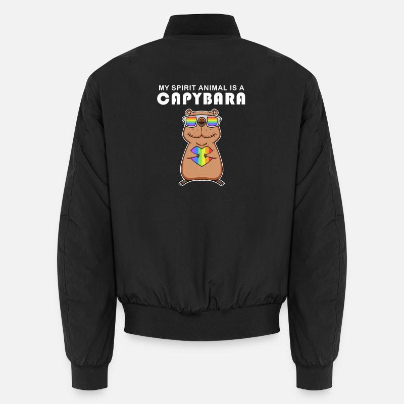 Capybara Capybara Cadeau Bomber unisexe