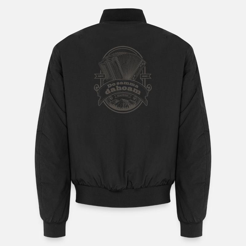 Ziach Vintage Label - Do samma dahoam | ZiachON! Unisex Bomberjacke
