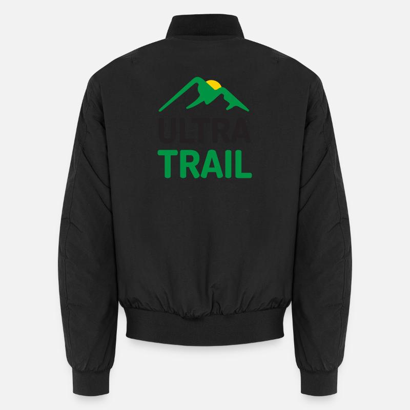 Ultra Trail - Unisex Bomber Jacket - black