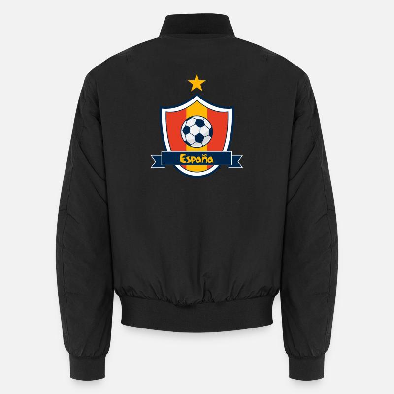 Wappen Spanien Unisex Bomberjacke