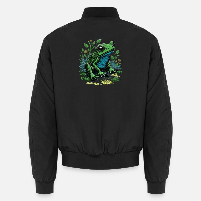Grenouille Verte Bomber unisexe