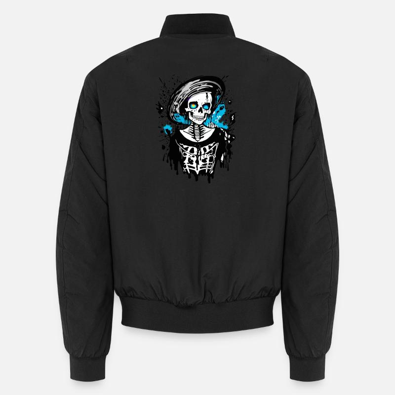 Lady Bones Unisex Bomberjacke