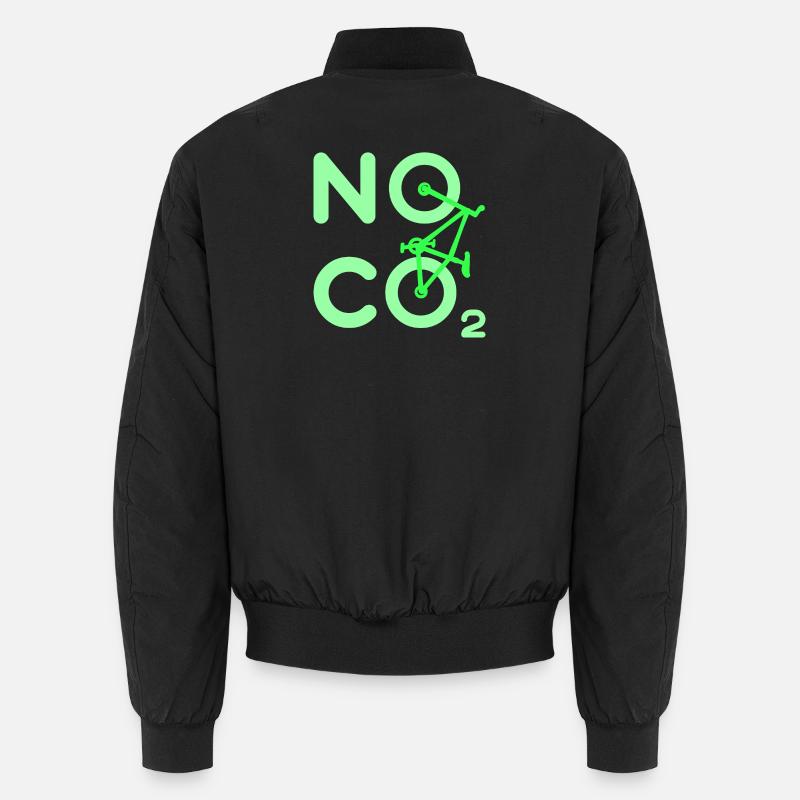 Environmentalist Co2 Environmental Statement Earth Nature Unisex Bomber Jacket